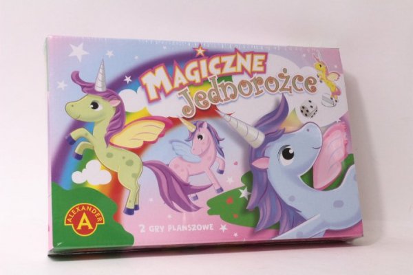 ALEXANDER Rodzinna gra planszowa - Magiczne jednorożce 26894