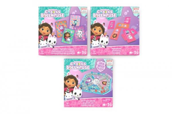 SPIN MASTER SPIN Gabi zestaw 3 gier 6066779 /6