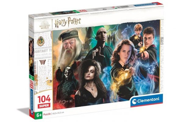 CLEMENTONI - PUZZLE CLE puzzle 104 Super SuperKolor Harry Potter 25775