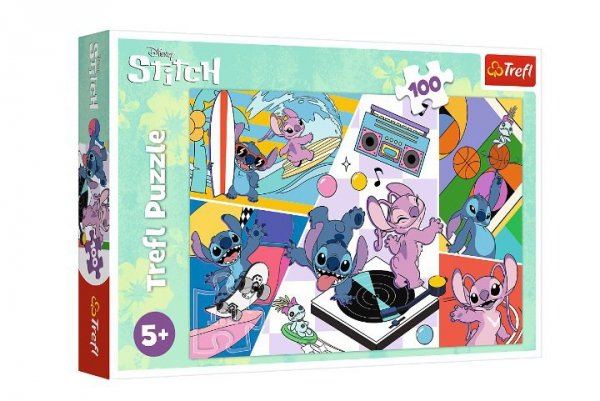 TREFL PUZZLE 100 Wspomnienia Lilo_Stitch 16473