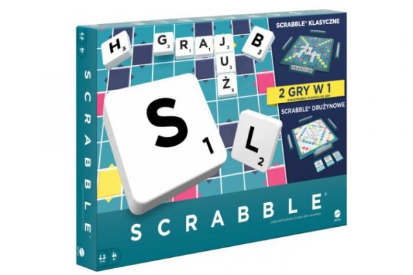 MATTEL Gra SCRABBLE Original wersja odnowiona HXM53 /6