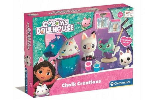 CLEMENTONI - ZABAWKI CLE GABBY Przyjaciele Gabby malowanie 50885