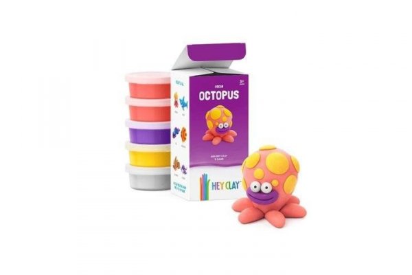 TM TOYS TMT HeyClay Ocean ośmiornica 3pak HCL30061 07445
