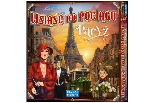 REBEL Rebel gra Wsiąść do pociągu Paryż 11663