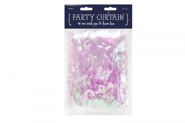 PARTYDECO Kurtyna Party opalizujący 90 x 250cm 47227