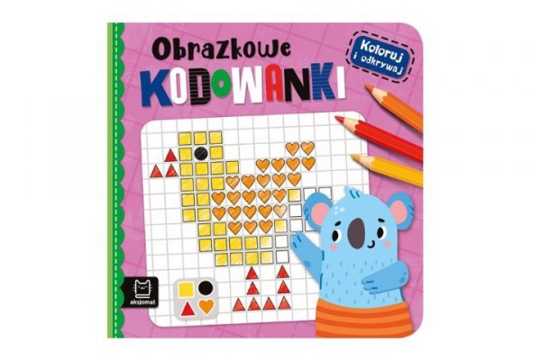 AKSJOMAT Koloruj i odkrywaj Obrazkowe kodowanki 39150