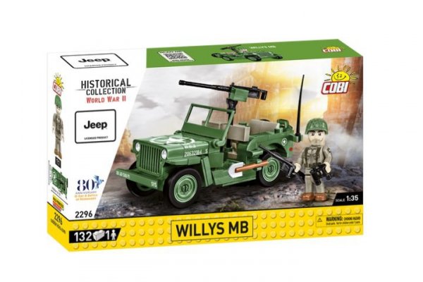 COBI COBI HC WWII Willys MB _ M2 Gun 150kl 2296