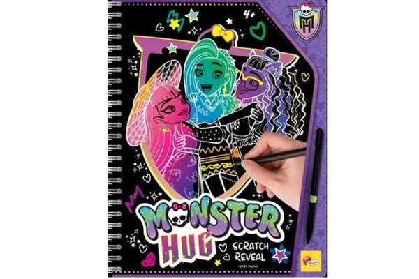 DANTE Lisciani Monster High Sketchbook MonsterHug 12709