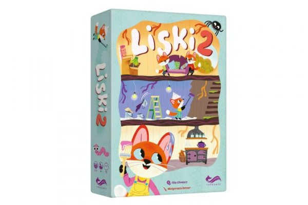 FOKSAL Gra planszowa Liski 2 67558