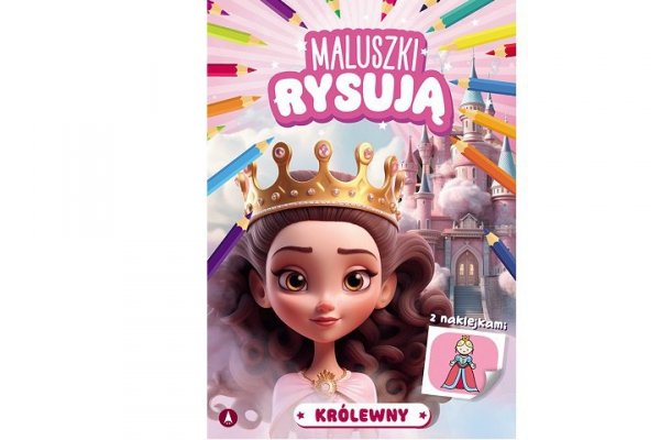 SKRZAT-WYDAWNICTWO Maluszki rysują Królewny 78008 