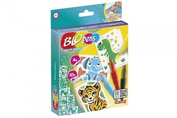 BLOPENS BLOPENS zestaw 4 mazaki mini zwierzęta 23491
