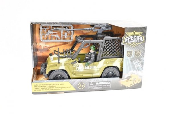 HIPO Auto terenowe 20cm+żołnierz H13640 45154