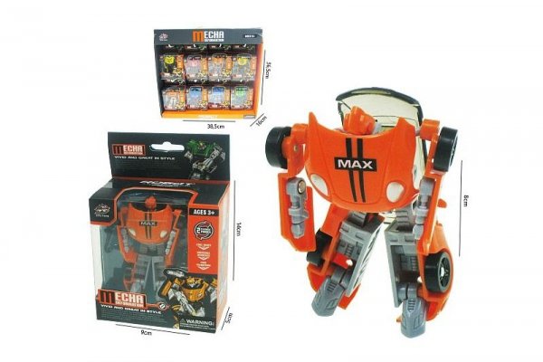 HIPO Auto robot 8cm 12rodz H13664 45390