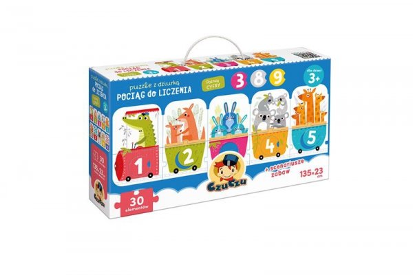 CzuCzu CzuCzu Puzzle/dziur Pociąg do liczenia 90753