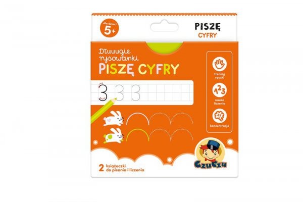 CzuCzu CzuCzu Dłuuugie rysowanki Piszę Cyfry 01355