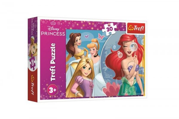 TREFL PUZZLE 30 Piękny dzień księżniczek/Disney 18308