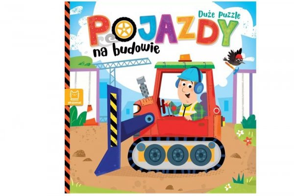 AKSJOMAT Pojazdy na budowie Duże puzzle 38177