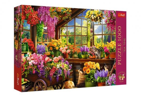 TREFL PUZZLE 1000 PremPlus TeaTime:Przygot.do wios.10840
