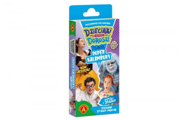 ALEXANDER Super kalambury Dzieciaki vs dorośli travel 29062