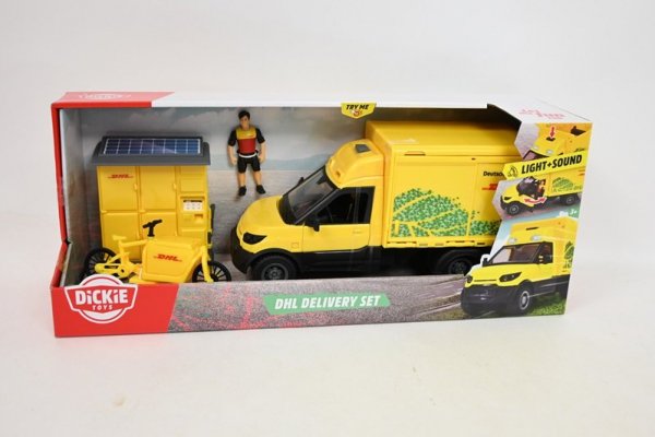 SIMBA Dickie City zestaw z pojazdem DHL 25cm 374-7020