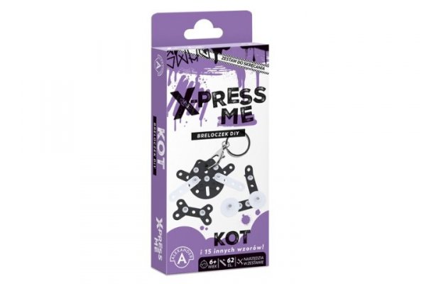 ALEXANDER Breloczek DIY X-PressMe kot 29383