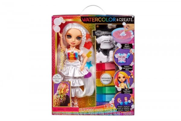 MGA Rainbow High WaterCol_Create Purp eye 507581