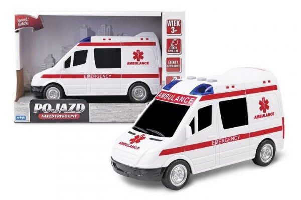 ARTYK Pojazd z napędem frykcyjnym ToysForBoys kar 143007