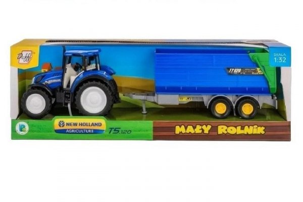 DAFFI Traktor New Holland T5 z przycz.wywr.T-521 95219
