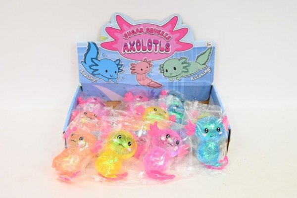 HIPO Aksolotl do ściskania 9cm 4-kol HPB01 50387