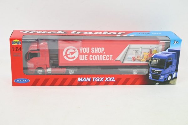 WELLY WELLY 1:64 truck MAN TGX 68011 83118