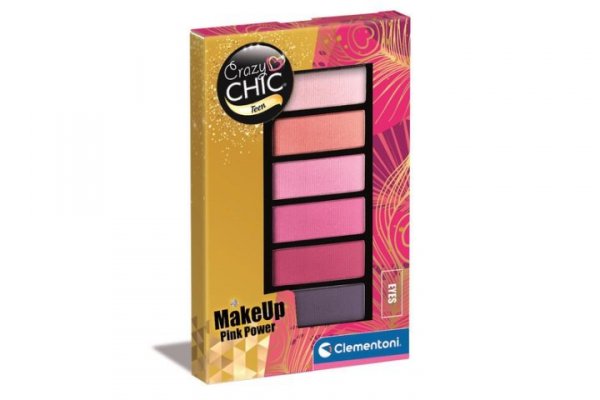 CLEMENTONI - ZABAWKI CLE Crazy Chic paletka Pink Power 18852