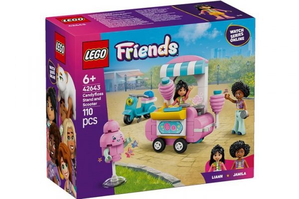 LEGO LEGO FRIENDS Stoisko z wata cukrowa i 42643
