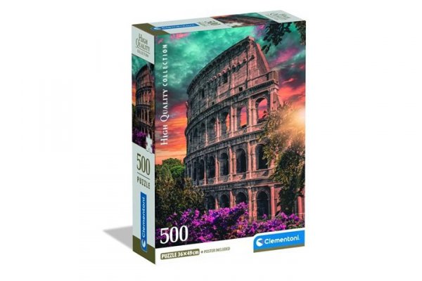 CLEMENTONI - PUZZLE CLE puzzle 500 Compact Flavian Amphitheatre 35588