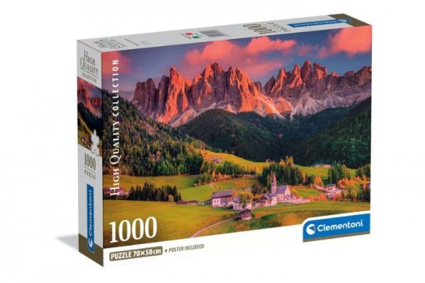 CLEMENTONI - PUZZLE CLE puzzle 1000 Compact Magical Dolomites 39953