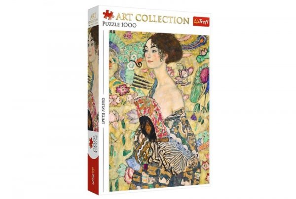 TREFL PUZZLE 1000 ArtColl Dama z wachlarzem 10925