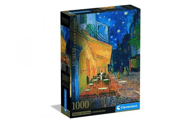 CLEMENTONI - PUZZLE CLE puzzle 1000 CompactMus.EsternoDiCaffeDiN.39969