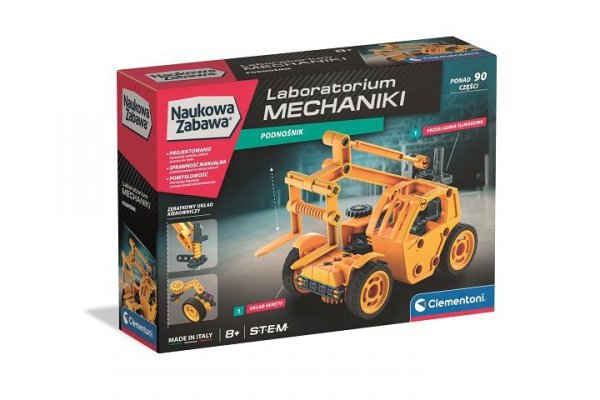 CLEMENTONI - ZABAWKI CLE Laboratorium mech.Podnośnik teleskopowy 50250