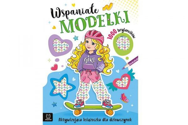 AKSJOMAT Wspaniałe modelki Aktyw.książ.d/dziewcz.40300