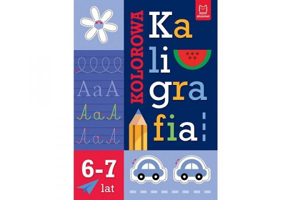 AKSJOMAT Kolorowa kaligrafia 6-7 lat 41192