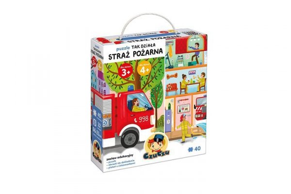 CzuCzu CzuCzu Puzzle Tak działa Straż pożarna 93808