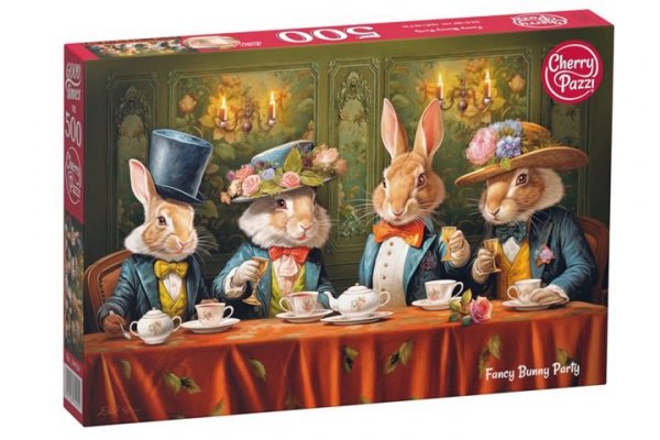 PLATON Puzzle 500 Cherrypazzi Fancy Bunny 20050