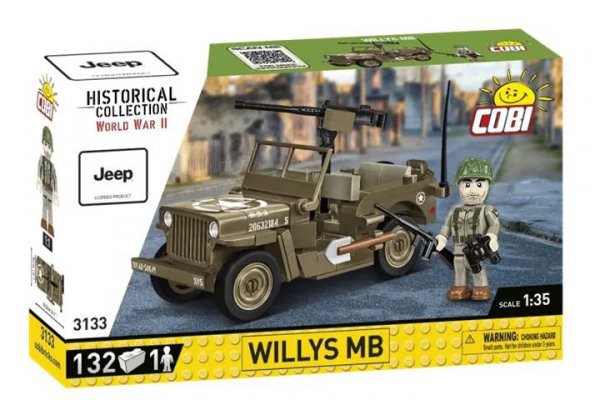 COBI COBI HC WWII Willys MB 132kl 3133