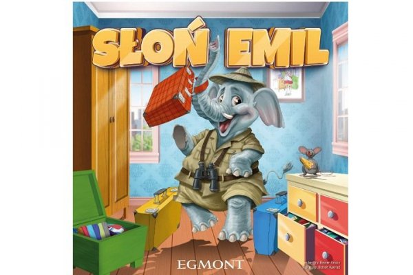 EGMONT Gra Słoń Emil Walizki pełne zabawy 60738