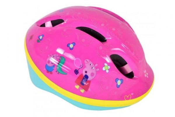 VOLARE - ROWERKI LICENCYJNE Kask Peppa Pig rower/hulajnoga 897 08979