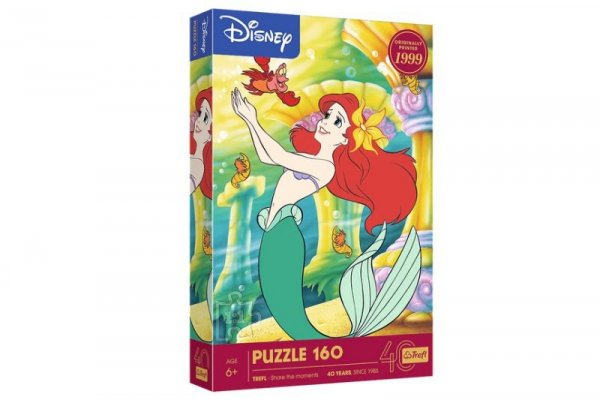 TREFL PUZZLE 160 40lecie Trefl Mała Syrenka 40056