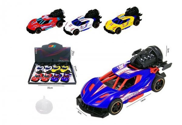 HIPO Auto 13cm św/dźw dymi 8szt/disp HXBL12 52954