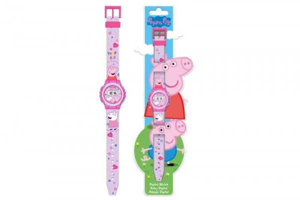 KIDS EUROSWAN HISZPANIA Peppa Pig zegarek dziecięcy PP09046 70139