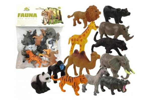 TRIFOX Zwierzęta dzikie ZOO 12szt A-0958 73796