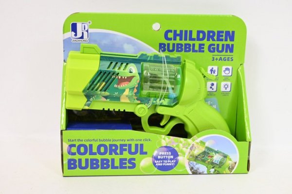 MADEJ Pistolet na bańki mydl.n/bat Dino 012809 92860