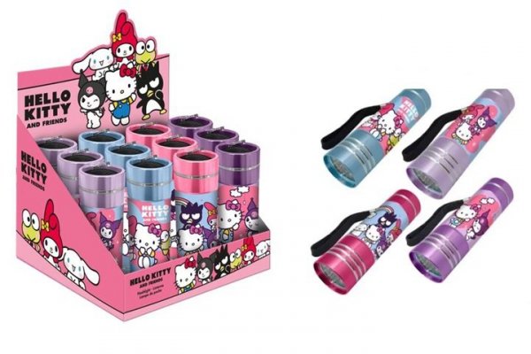 KIDS EUROSWAN HISZPANIA Hello Kitty latarka LED 4wz HK50196 91554